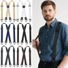 Heavy Duty Work Suspenders 3.8cm Wide Anti-slip Suspenders Simple Adjustable Suspenders  Work Use