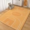 Basketball Court Rectangular Rug Allseason Carpet For Gaming Room Study Living Room Home Party Decor Christmas Gift