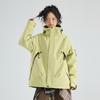Dragon Fruit Jacket Outdoor Three-in-one Women's Small Windproof Waterproof Travel Jacket Mountaineering Suit