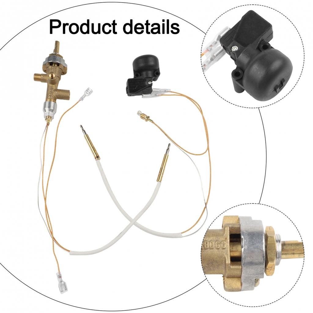 Terrassevarmer Reservedeler Kontrollventil Termoelement Veltsikring Sett