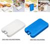 6Pcs Ice Packs for Food Drink Cooling Reusable Lightweight Travel Ice Freezer Blocks for BBQ Picnic Outdoors Family Camping