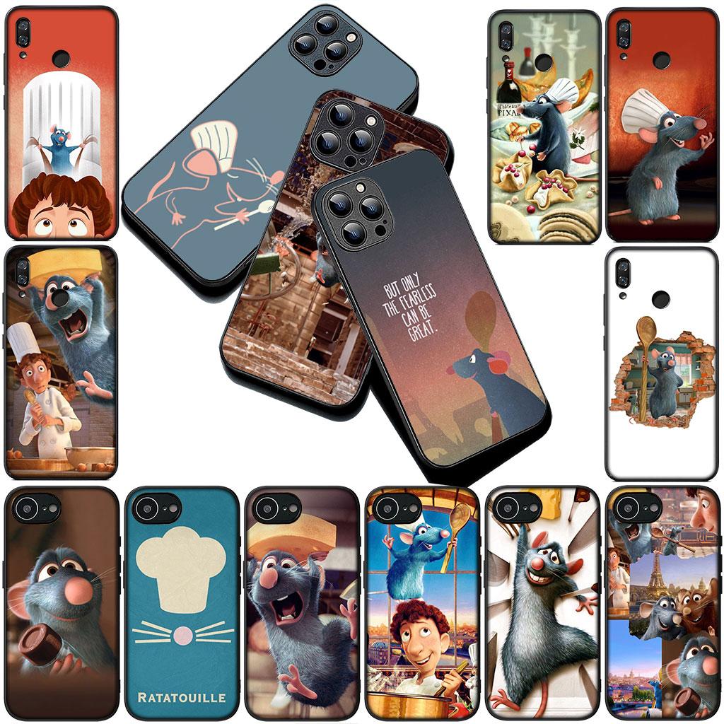 Cover Anime Girl Remy Ratatouille Phone Case for Apple iPhone 17 Air 12 13 Pro Max Mini ProMax 7 + 8 Plus Casing