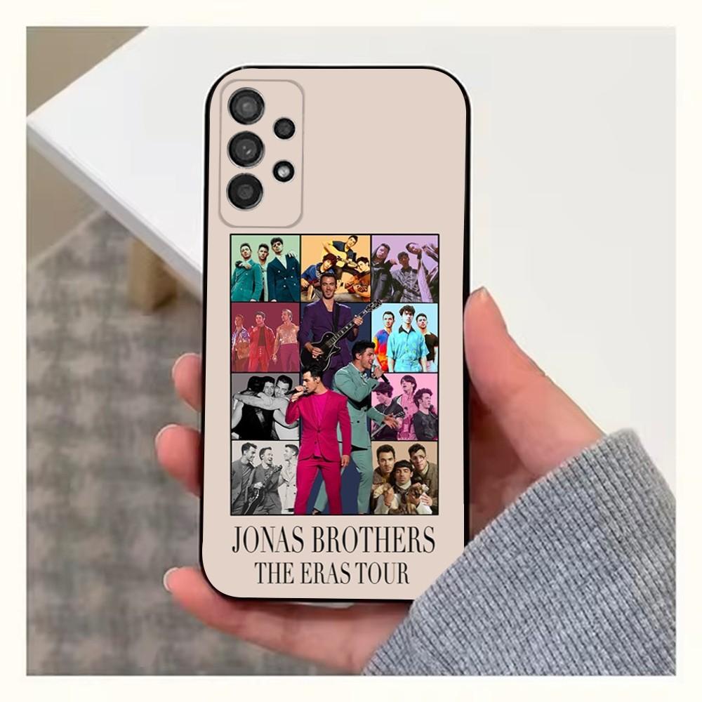 J-Jonas B-Brothers Phone Case For Samsung S25,S24,S23,S22,S20,S21,S10,Ultra,Plus,Lite,FE,Soft Silicone Black Cover