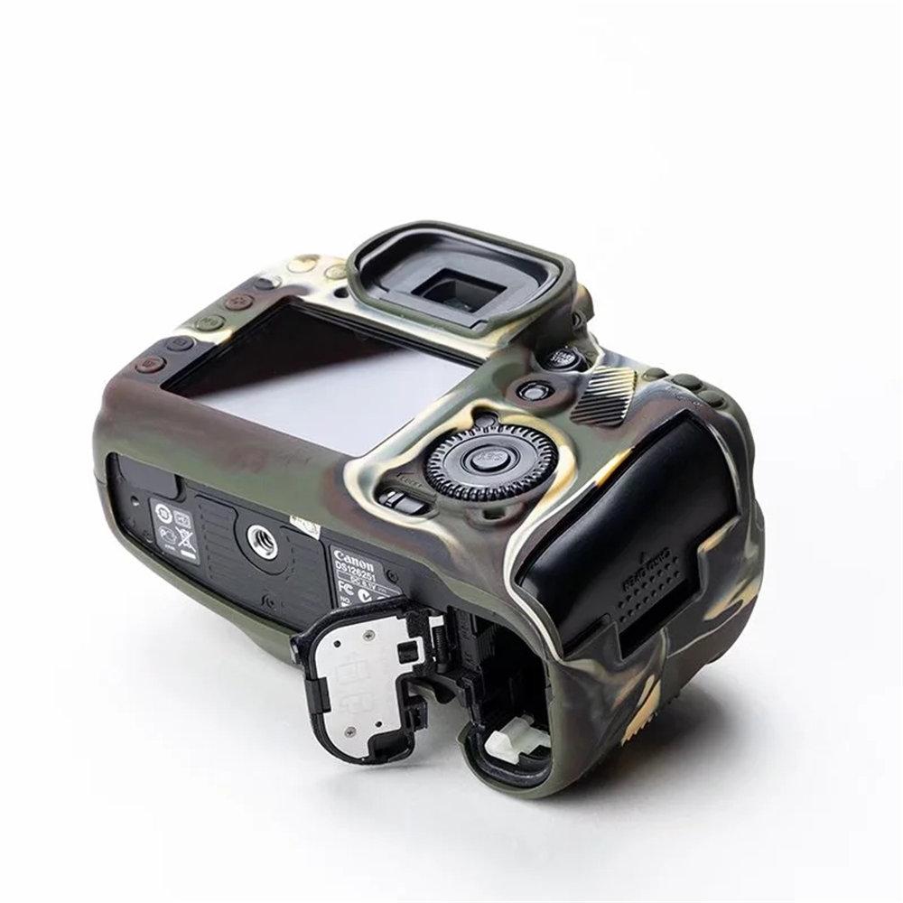 Soft Silicone Armor Camera Body Case For Canon EOS 600D 650D 700D R10 R7 RP R6 R 7D 77D 5D3 5D4 6D 80D 70D 6DII 1500D 1300D 200D