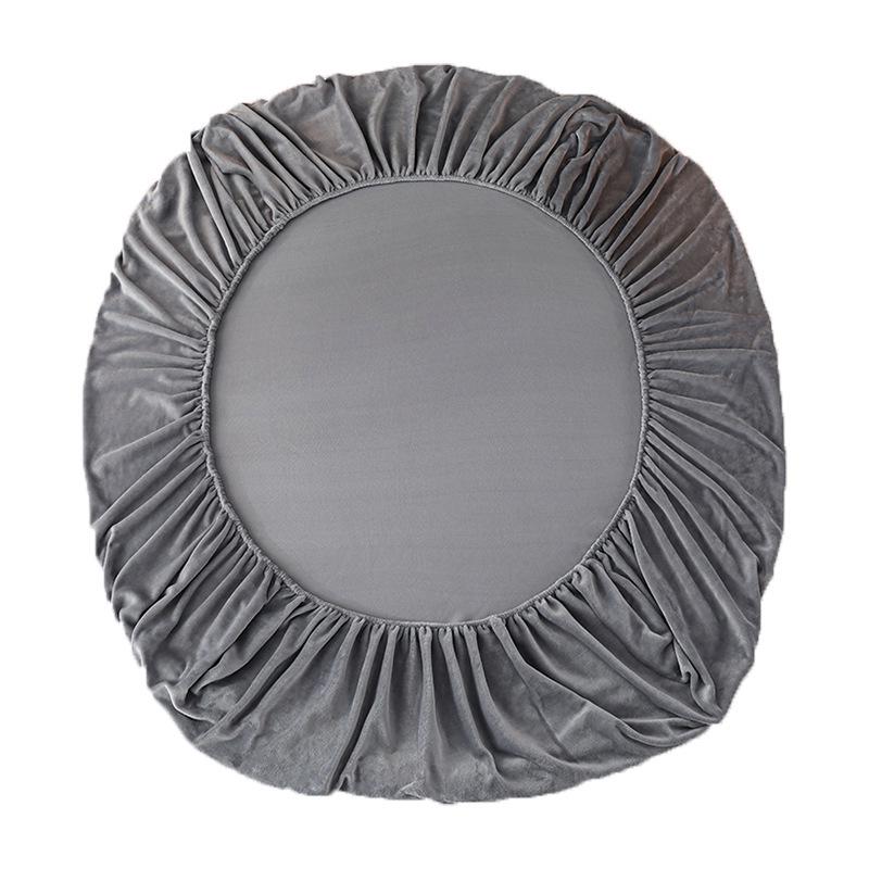 Winter Velvet Fitted Baby Sheet Set - Thick, Flocked, Non-slip, Warm Milk Velvet Sheet & Pillowcase Cover