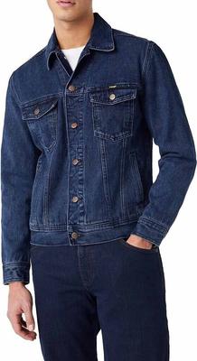 Demiseason Jacket Wrangler Authentic Western Jacket (W410YN29H) Coalblue/stone