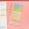 320 Sheets Transparent Sticky Note Self-Adhesive BookMarker Annotation Reading Book Clear Tab Kawaii Cute Stationery