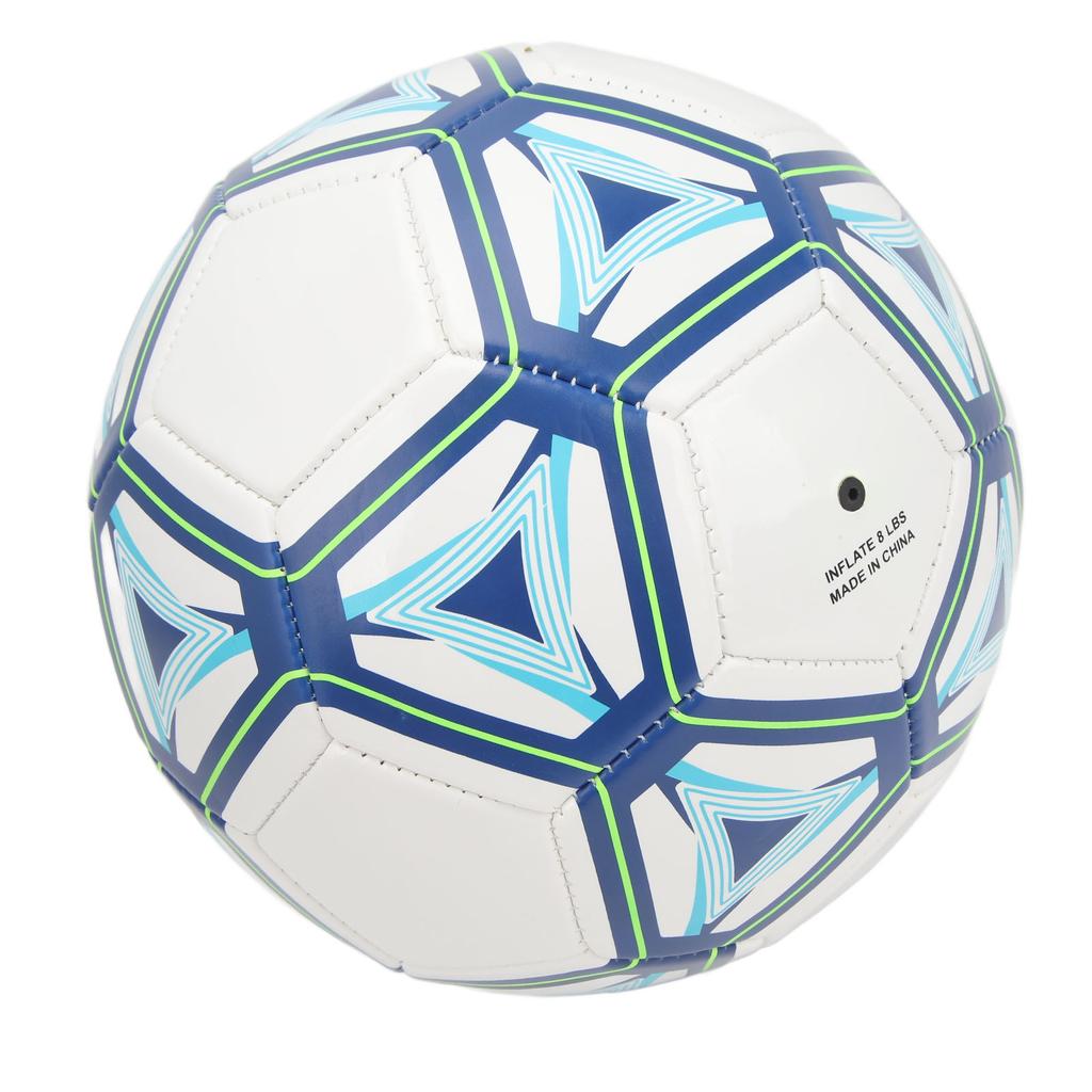 Soccer Ball Size 5 PVC Football Soccer Ball for Adults Explosionproof Leakproof Sports Soccer Ball Blue White