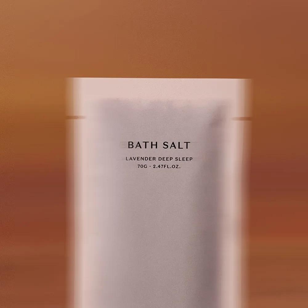 CALMOMENTREE Lavender Deep Sleep Bath Salt 70g / Natural Scent Himalaya Salt Deep Sleep Fatigue Recovery