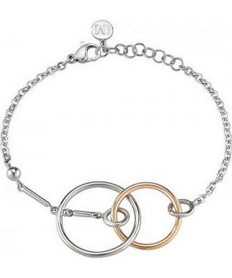 Cerchi Stainless Steel PVD Rose Gold Tone SAKM16 Women's Bracelet