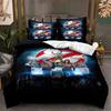 Cartoon Duvet Cover Pillowcase Ghostbusters Bedding Set Adult Boy Girl Bedroom Decoration Children Single Double Size