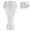 Bierglasbecher, Glas im Pokalstil 730 ml, Klarer Borosilikatglasbecher mit schwerem Reliefboden, Trinkgeschirr für Fußballparty, Sichere Verpackung