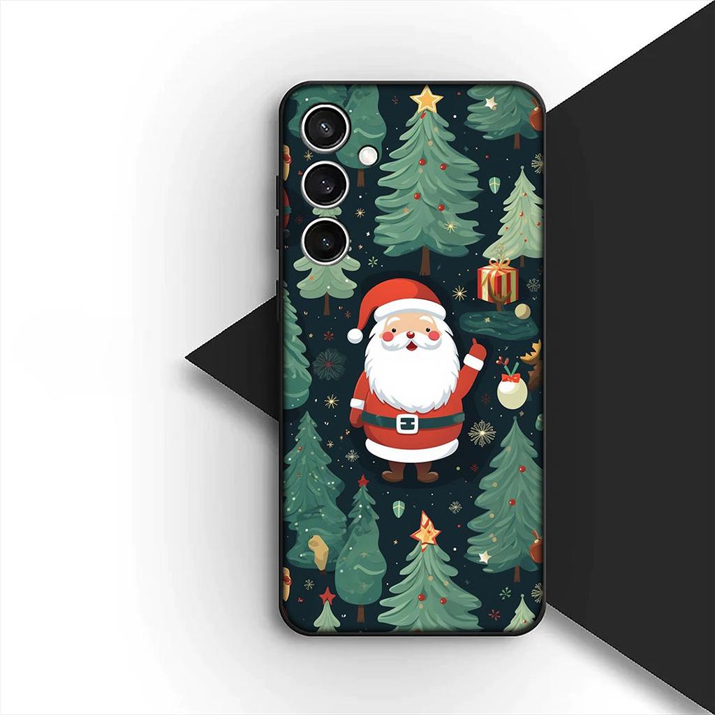 Santa Claus Merry Christmas Tree Deer Cover for Motorola Moto Edge 70 60 Fusion Stylus NEO Pro Plus G04S G MAX Stylus G04 Case
