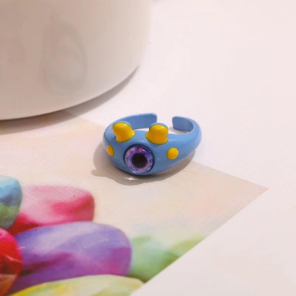 Süßer Monster Ring Diamant Dopamin Ring