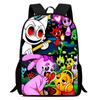 Rhythm Box Sprunki Spel Anime Rugzak Student Schooltas Computer Tas