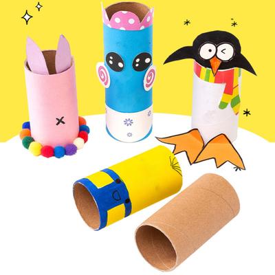 20 Pcs Paper Tube Toilet Paper Rolls Crafts Making DIY Craft Tubes Sturdy Empty Cardboard Tubes Home Handcraft Classroom Art Projects