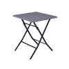 OLOMM Outdoor Rattan Folding 3-Piece Bistro Set
