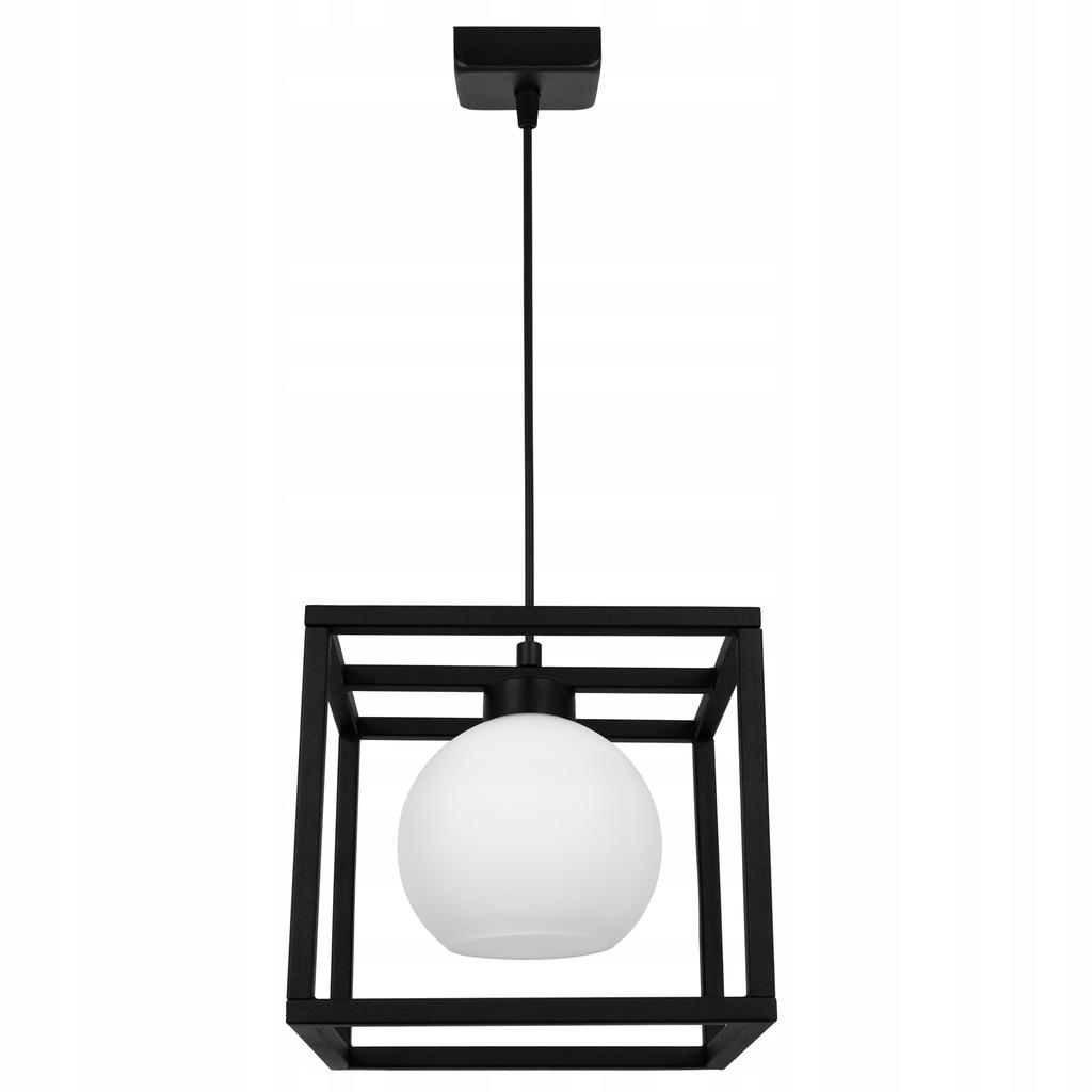 HÄNGELAMPE KÄFIG ELEGANTER GLASBALL