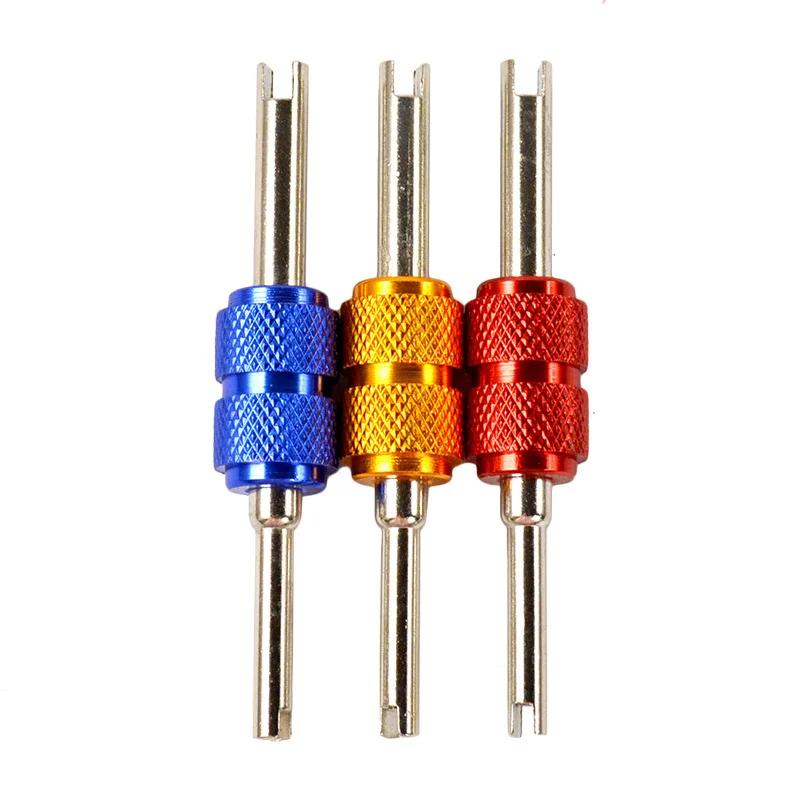 Universal Tire Valve Core Stems Remover Screwdriver Auto Truck Bicycle Wheel Repair Tool Dual Use Tire Remover Car Accessories