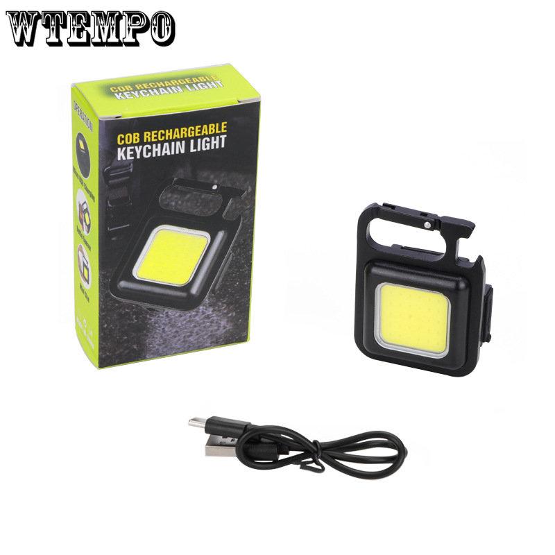 COB Lantern Mutifuction Portable Flashlight Pocket Work Light Outdorr Camping Fishing Climbing LED Light Bottle Opener, Hook