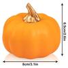 12 Pack Christmas Artificial Pumpkin Sets Made of Foam Simulation Pumpkin Ornament for Autumn Hallow