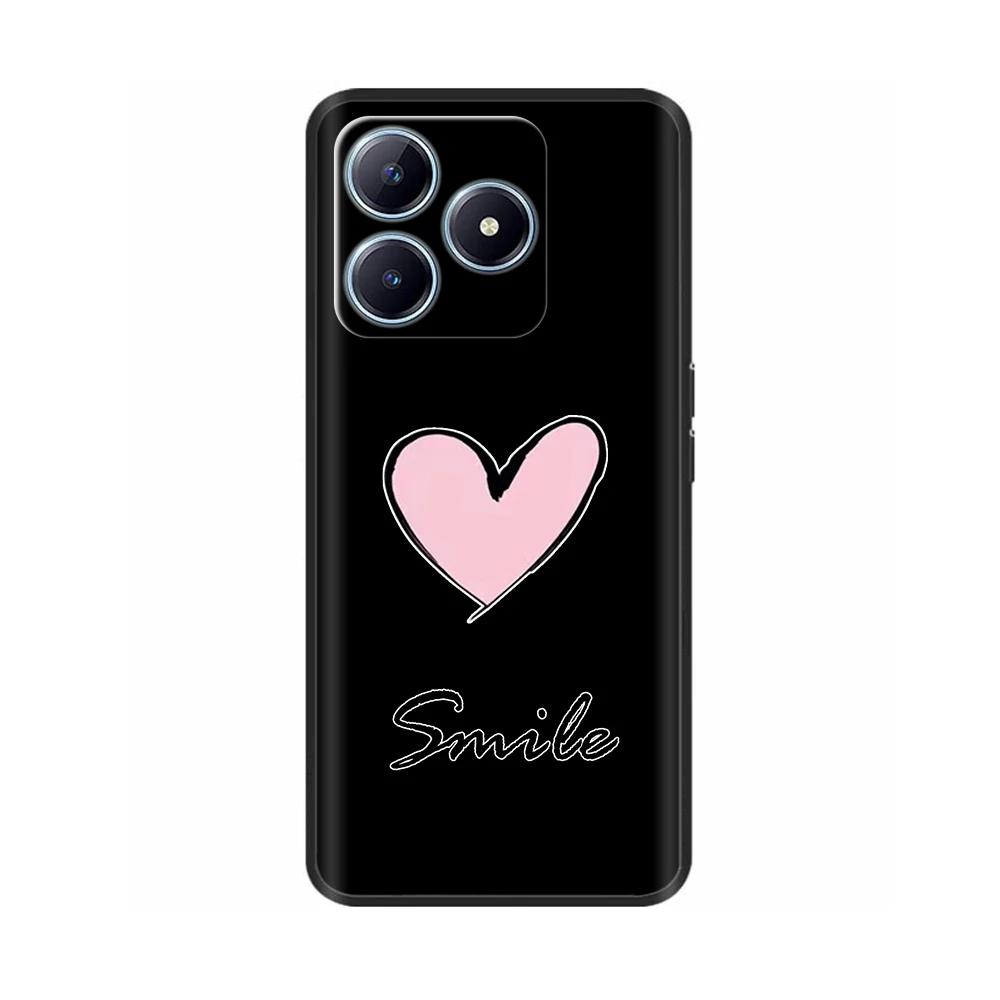 For Realme C61 Case Realme C63 Phone Cases Cartoon Full Coverage Cover Soft Liquid Silicone Case For Realme C61 C63 RealmeC61
