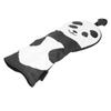 PU Leather Golf Wood Head Covers Waterproof Cartoon Thicken Plush No. 3 Golf Club Headcover