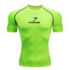 GYMSHARK Shark Short Sleeve Fitness T-shirt - Breathable, High Elasticity, Quick Dry.
