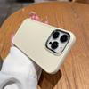 Geschikt voor Apple 17 Pro Max Metalen Frame Knop Mode Telefoonhoesje, IPhone 7P/XR Telefoonhoesje, 16 en Andere Modellen