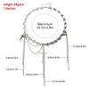 Elegant Religious Inspired Fringe Crucifix Necklace Alloy Collarbone Chain Perfect For Daily Use Evening Parties