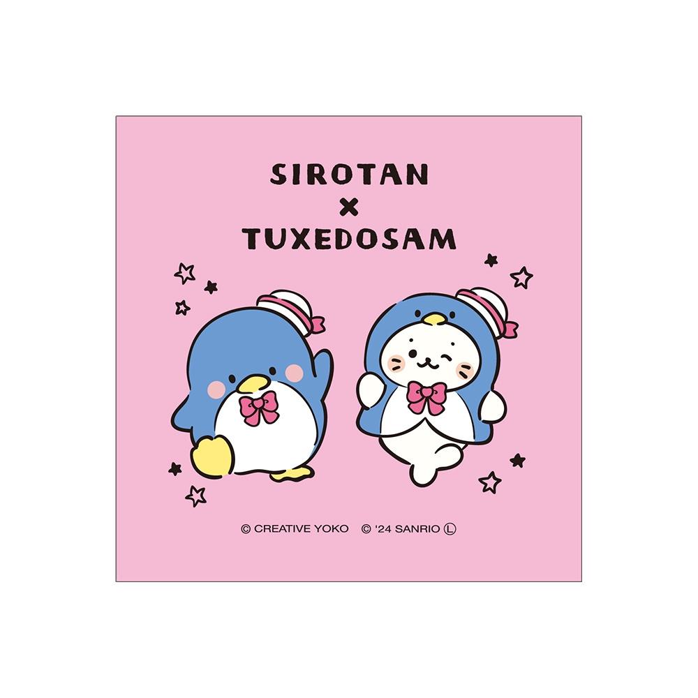

Sanrio Sirotan X Hapidanbui Hand Towel Sirotan X tuXedo Sam
