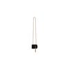 Saint Laurent Ysl Kate Airpods Quaste Klapphülle Druckknopf Narbenleder Schulter Crossbody Kopfhörer Tasche Damen Taschen Schwarz 712449-BOW07-1000