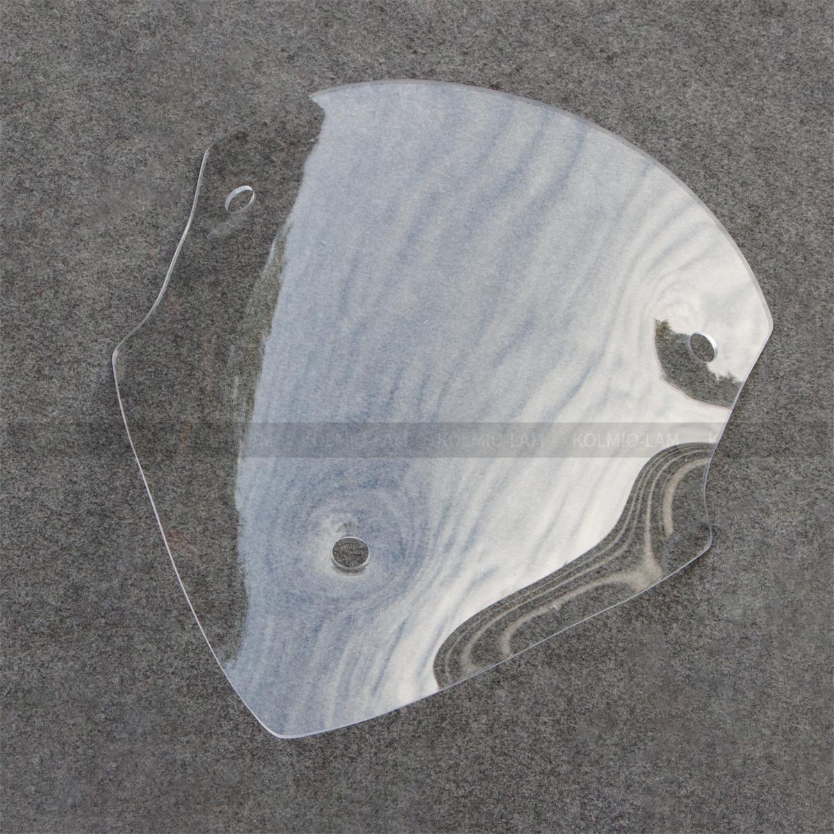 

Fit For Ducati Multistrada 950 1200 1260 Motorcycle Windscreen Windshield MTS950 MTS1200 MTS1260 Visor Deflector 2015 - чистий