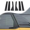 Exterior Window B Pillar Trim Decal Sticker For Ford Bronco Sport + Carbon