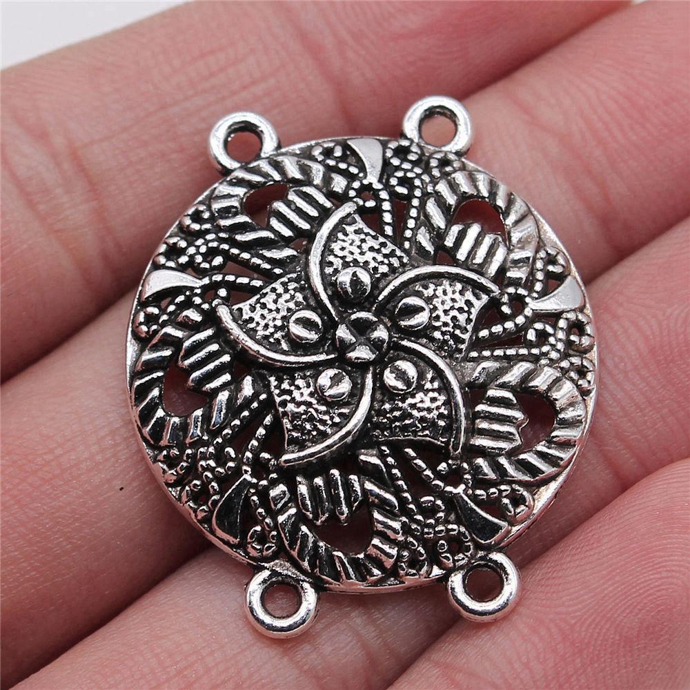 Four-Hole Necklace Connector Accessories Parts Women's Jewellery Bulk Boho Supplies