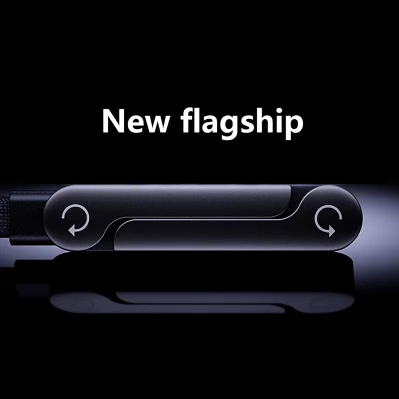 240W USB C Fast Charging Cable With Foldable Phone Stand Nylon Braided for Type-C Phones Tablets Laptops