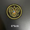 9 Toppe Ricamate Emblema Bandiera Russa - Accessori Abbigliamento Fai da Te