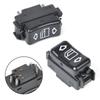 2x POWER GLASS Rüsten Sie Ihre Konsole für MERCEDES W124 W126 W201 mit hochwertigen Power-Glas-Schaltern auf 1248204510 1248204610
