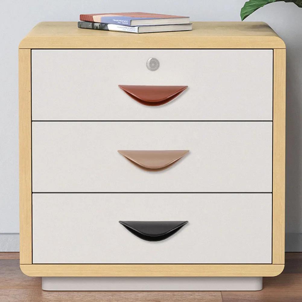 Window Cabinet Drawer Handles Self-adhesive Door Handle Wardrobe Plastic Pulls Paste Open Sliding Door Knob Auxiliary Device