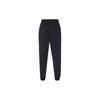 Knitted Sweatpants Men's Black Moderate Cuffed Pants HM2974