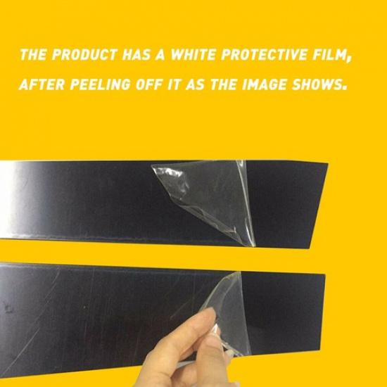 For Honda 10Th Civic 16-20 Glossy Pillar Black Window Cover Door Posts Trim EOE