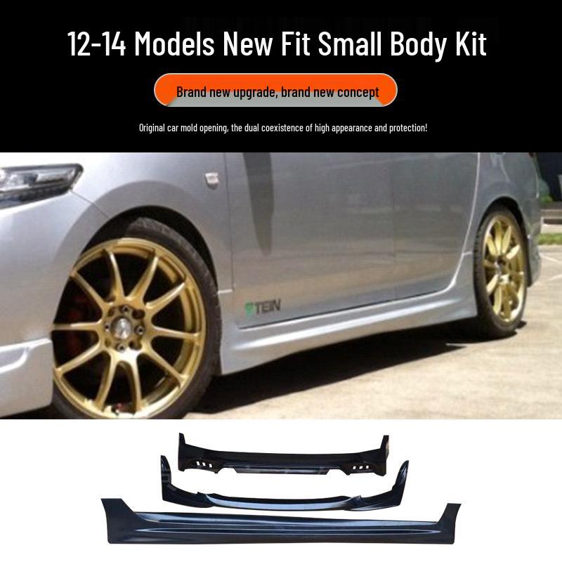 12-14 Year New Model Fit Small/Large Body Kit: Front Lip, Rear Diffuser, Side Skirts, Tail Wing