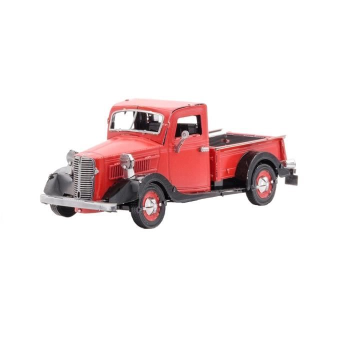 Metal earth fascinations ford 1937 pickup de metal 3d, modelos de corte por láser, 3d metal puzzle