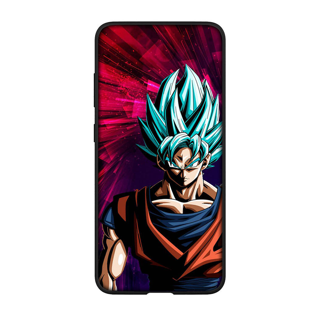 Dla Samsung Galaxy S25 S24 S23 S22 Ultra FE Plus A17 A37 A57 A56 A55 A06 A16 A15 A36 A26 A35 A05 A25 A54 A34 Etui na Telefon Kreskówka Dragon Ball Goku Pokrowiec
