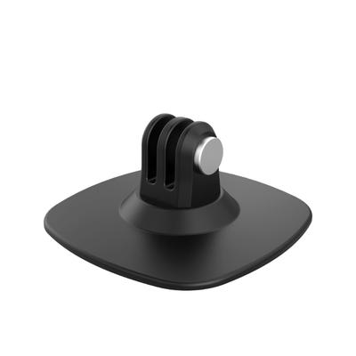 Flexible Adhesive Mount For Action Cameras Secure Installation On Flat Curved Surfaces 180 Degree Adjustable Tilts Aluminum Alloy