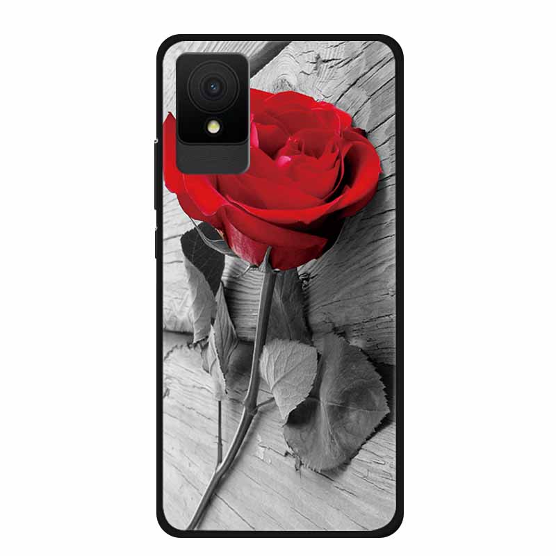 For TCL 501 Case Luxury TPU Soft Silicone Back Cover Phone Cases for TCL501 6 Inches T433D Protective New Bumper Lovely Funda