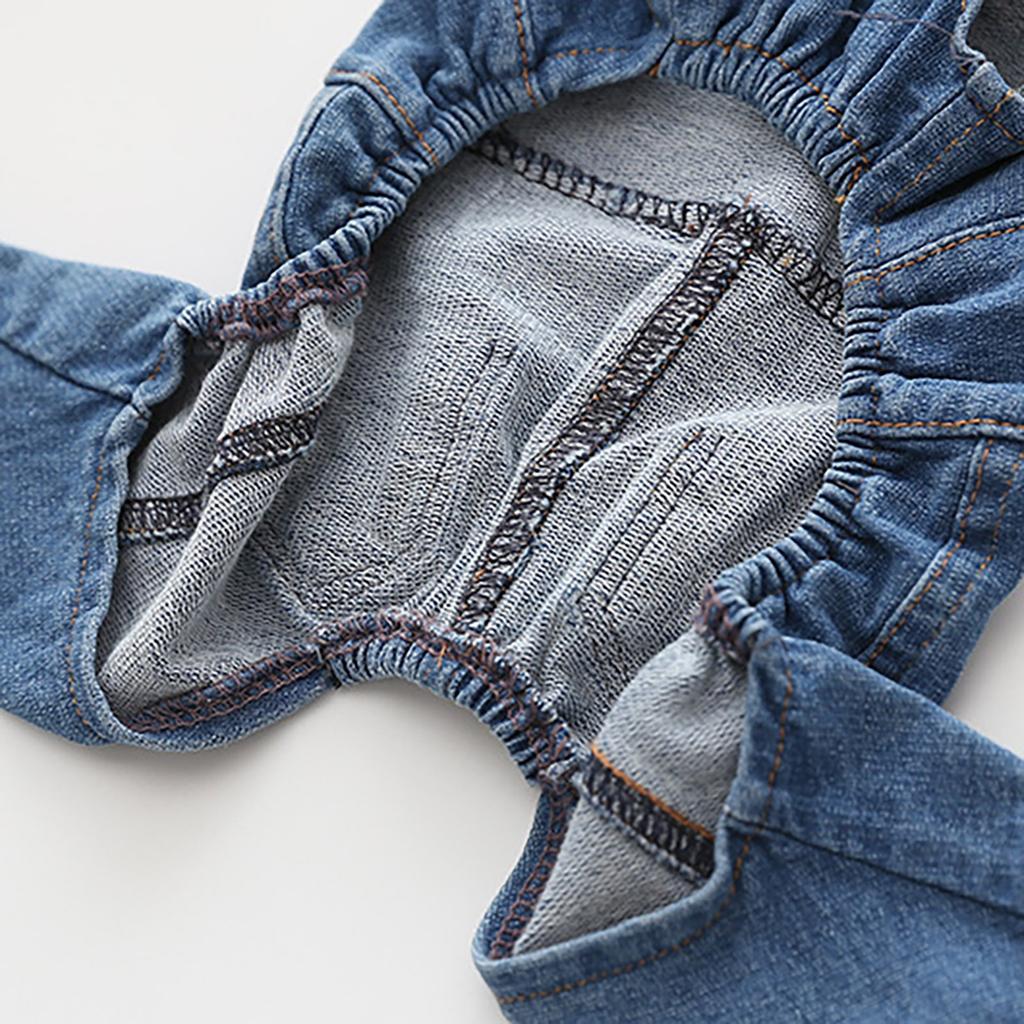 Pet Dog European And American Washed Denim
