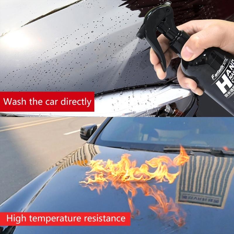 120ML/300ML Car Ceramic Nano-coating Liquid Glass Plated Crystal Hydrophobic Car Polish Wax Waterproof Paint Protector