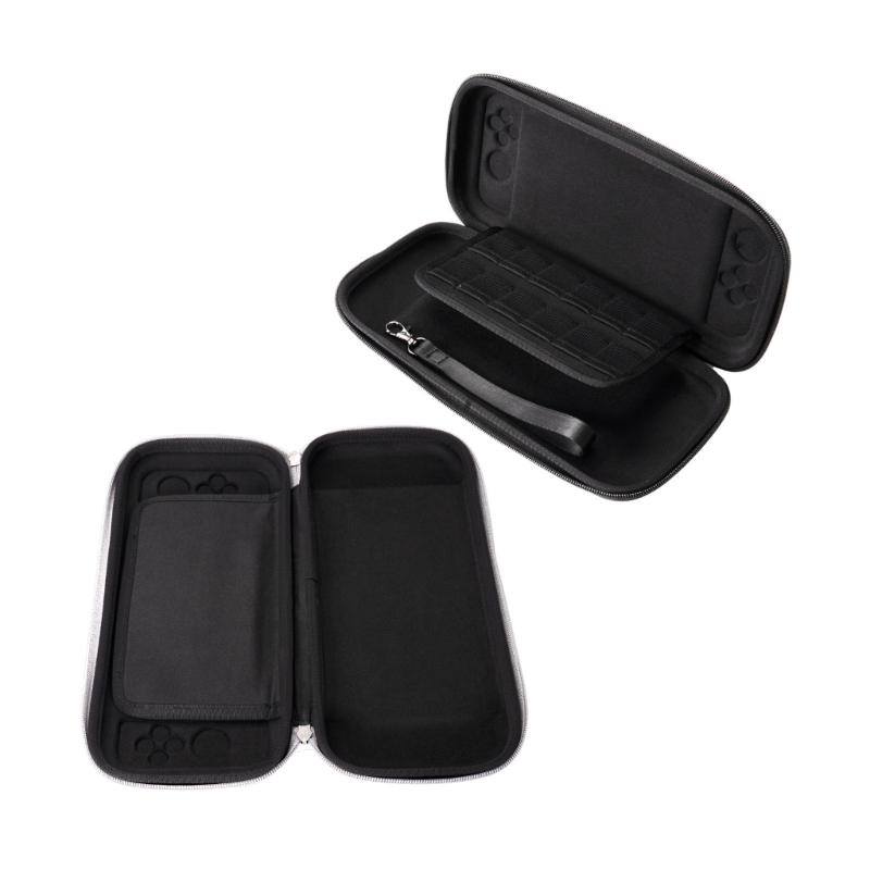 EVA Protective Case Organiser Bag for NS2 Console Shockproof Multiple Mesh Compartment Storage Handbag