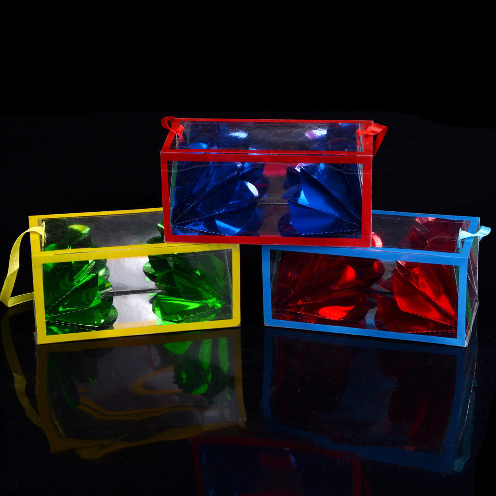 Волшебные цветочные коробки из пустого бумажного пакета Реквизит для шоу фокусника 0